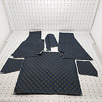 Обшивка постаменту МТЗ мала кабіна із вухом чорний ромб синя нитка