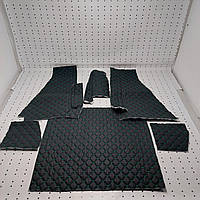 Обшивка постаменту мала кабіна з вухом чорний ромб зелена нитка