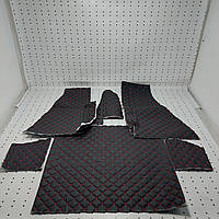 Обшивка постаменту мала кабіна з вухом чорний ромб червона нитка