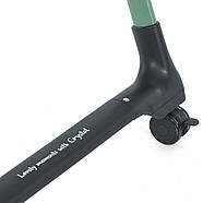 Стільчик для годування El Camino ME 1037-B CRYSTAL на коліщатках — екошкіра, 5 рівнів висоти, 3 нахили спинки, фото 4