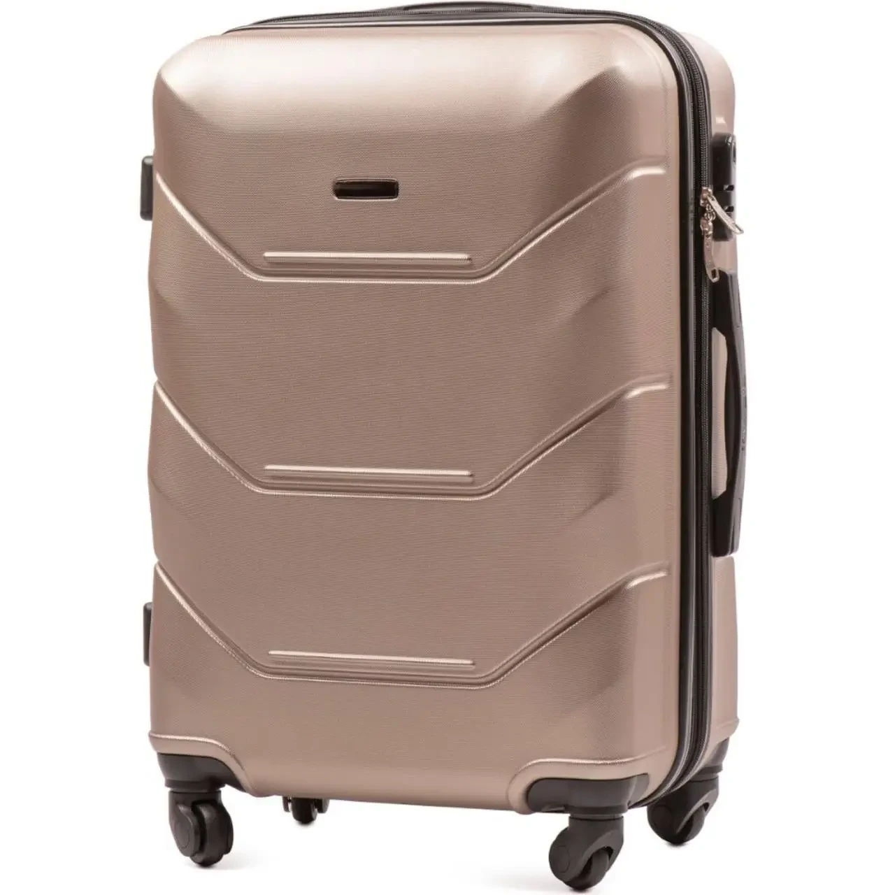 Валіза Wings 147 мала (S) на 4 колесах шампань, фото 1