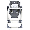 Стільчик для годування 3в1 El Camino Swan ME 1087-G: керування зі смартфона, живлення USB, 5 рівнів висоти, 3 кути нахилу, фото 2