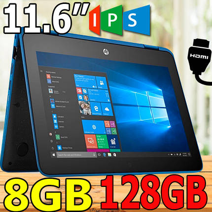 Сенсорнbй ноутбук HP Probook X360 11 G3 EE 11.6" дюймів 8/128 SSD Windows 11, фото 1