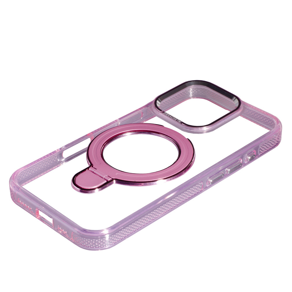 Накладка Metal Holder With Magsafe Apple iPhone 16 Pro Max,  Pink