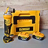 Збалансована кутова шліфмашина DeWalt DCG418N АКБ болгарка в кейсі Болгарка акумуляторна 48V 6.0AH, фото 5