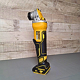 Шліфмашина кутова DeWalt DCG418N Болгарка в пластиковому кейсі Потужна акумуляторна болгарка 48V 6.0AH, фото 9