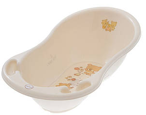 Ванна дитяча зі зливом Teddy Bear 86 см beige