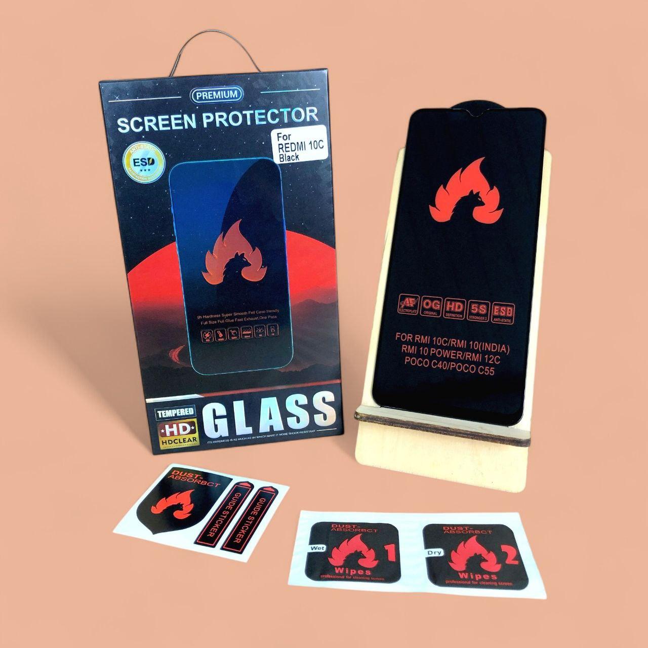 Захисне скло Xiaomi Redmi Note 11Pro/Pro+ Fire Wolf Black