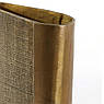 Ваза з металу в бронзовому кольорі з фактурою тканини Cammi Light&Living, фото 3