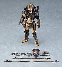 Фігурка Хижака (Predator) Figma — колекційна статуетка 16 см з аксесуарами, високодеталізована, фото 6