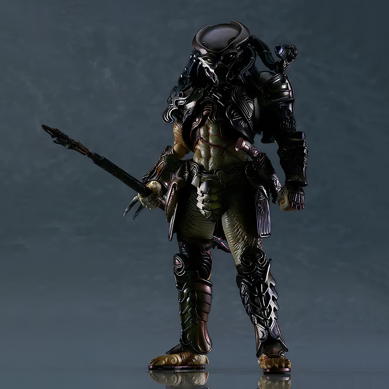 Фігурка Хижака (Predator) Figma — колекційна статуетка 16 см з аксесуарами, високодеталізована