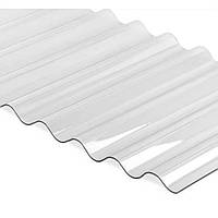 Полікарбонатний прозорий шифер Suntuf Iron 1.4мм 900х6000мм, Прозорий