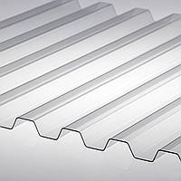 Полікарбонатний прозорий шифер трапеція Greca 70, 900x3500мм, Прозорий