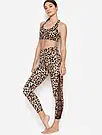 Спортивний Топ Victoria's Secret Strappy Back Light Impact Sport Bra, Леопардовий, XS, фото 5