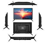 Безрамковий телевізор Samsung 42 дюйма Smart TV T2 Android Управління голосом Wifi Bluetooth 4K, фото 10