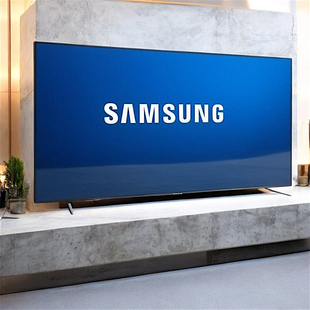 Широкоформатний смарт телевізор 55 дюймів Samsung T2 Android Bluetooth WIfi Телевізор з голосовим управлінням, фото 1