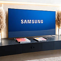 Телевізор з управлінням голосом 55 дюймів Самсунг Т2 Smart TV Full HD Android 14 Bluetooth Телевізор 4K К2