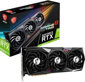 Відеокарта GeForce RTX 3070 8GB MSI Gaming X Trio (RTX 3070 GAMING X TRIO) Б/В