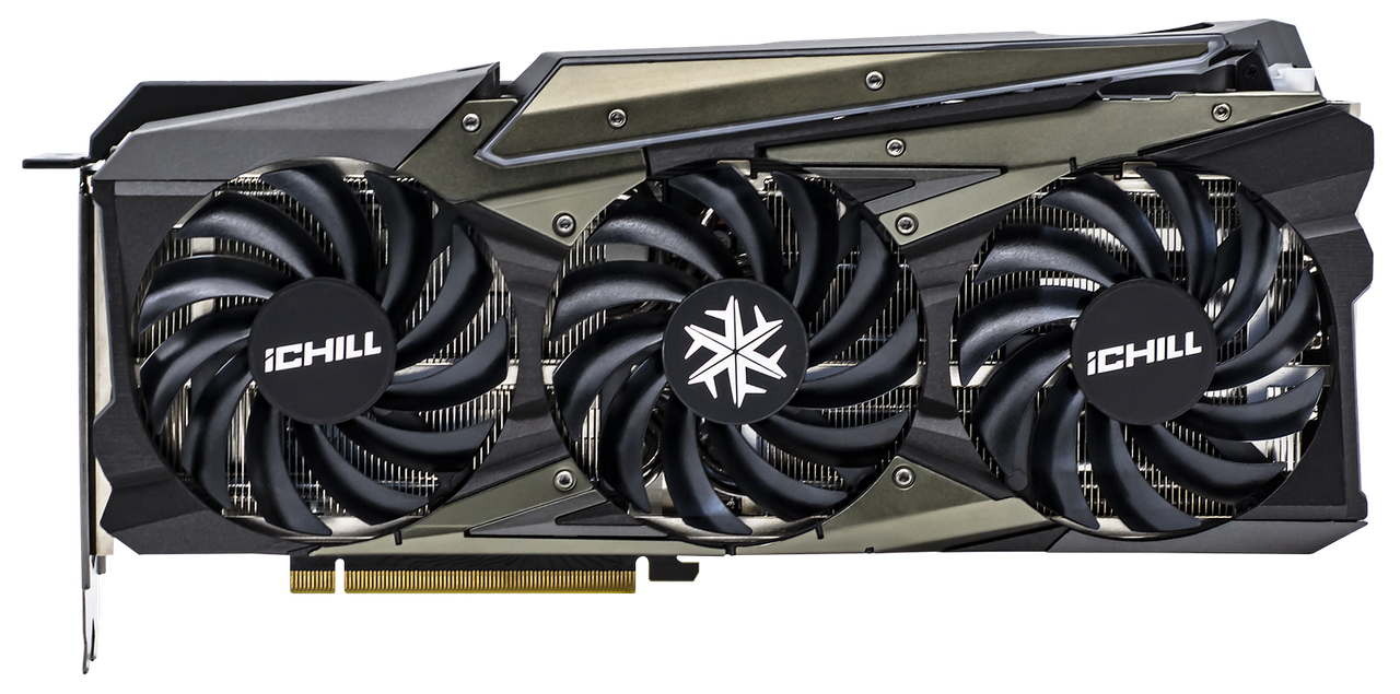 Відеокарта GeForce RTX 3090 24GB Inno3D iChill X4 (C30904-246XX-1880VA36) Б/В