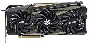 Відеокарта GeForce RTX 3090 24GB Inno3D iChill X4 (C30904-246XX-1880VA36) Б/В, фото 1