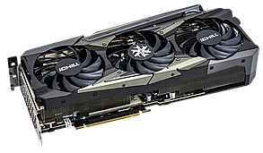 Відеокарта GeForce RTX 3090 24GB Inno3D iChill X4 (C30904-246XX-1880VA36) Б/В, фото 3