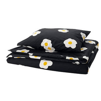 Набір постільної білизни IKEA ÖGONLOCKSMAL 150x200/50x60 см 2 предмети 006.000.35