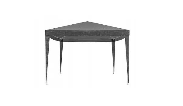 Садова альтанка павільйон 3х3 м для дачі, саду і двору, намет для відпочинку, фото 4