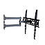 Настінне кріплення для ТВ 26"-55" Flat Panel TV Wall Mount Похило-поворотний кронштейн для телевізора, фото 5