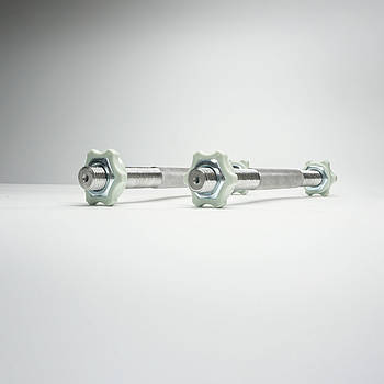 Грифи гантельні 2 шт по 35 см діаметр 25 мм