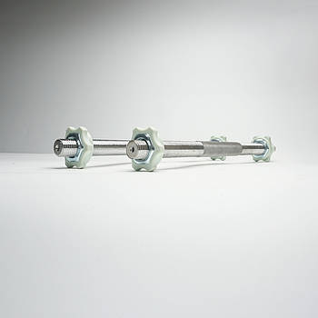 Грифи гантельні 2 шт по 42 см діаметр 25 мм