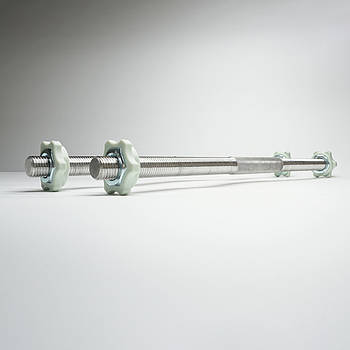 Грифи гантельні 2 шт по 55 см діаметр 25 мм