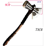 Іграшковий топір Громобой Тор 73 см — Штормбрейкер Месники Війна Нескінченності, фото 3