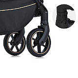 Коляска дитяча El Camino FIJI прогулянкова чорна ME 1113-2 Black, фото 3