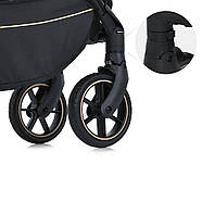 Коляска дитяча El Camino чорна ME 1113-2 Black Matt, фото 2