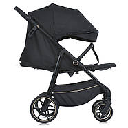 Коляска дитяча El Camino чорна ME 1113-2 Black Matt, фото 5