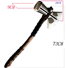 Іграшковий топір Громобой Тор 73 см — Штормбрейкер Месники Війна Нескінченності, фото 2