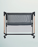 Ліжечко-манеж EL CAMINO заколисувальна ME 1125-G Dark Gray, фото 5