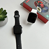 Розумний смарт-годинник Smart Watch i8 PRO MAX з голосовим викликом фітнес-трекер пульсометр тонометр., фото 7