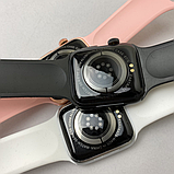 Розумний смарт-годинник Smart Watch i8 PRO MAX з голосовим викликом фітнес-трекер пульсометр тонометр., фото 10