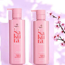 Набір для волосся Bogenia з екстрактом сакури (шампунь, кондиціонер)