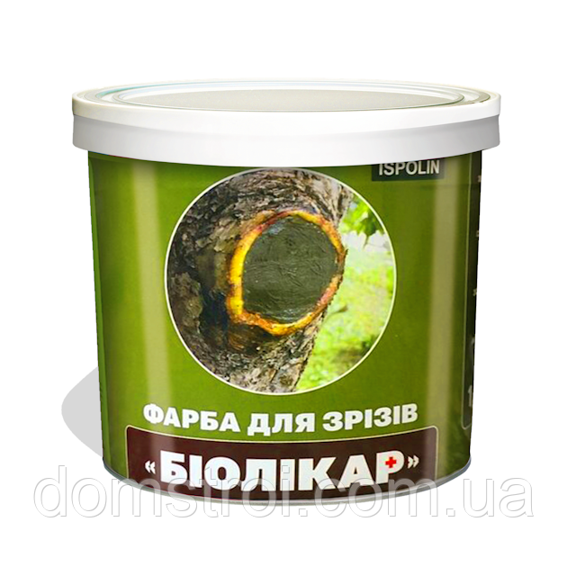 Фарба для зрізів дерев «БІОЛІКАР» (1 л / 1,4 кг)