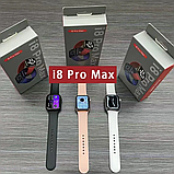 Розумний смарт-годинник Smart Watch i8 PRO MAX з голосовим викликом фітнес-трекер пульсометр тонометр., фото 11