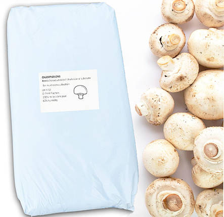 Торфяний субстрат для посіву грибів Remix 0 pH 7.0-7.3 фр. 0-7 мм 70 л (Rekyva), фото 1