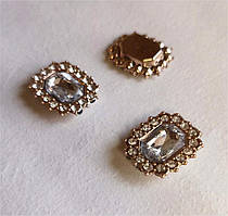 Серединка 2*2,3см к.срібна (1шт) акрилова