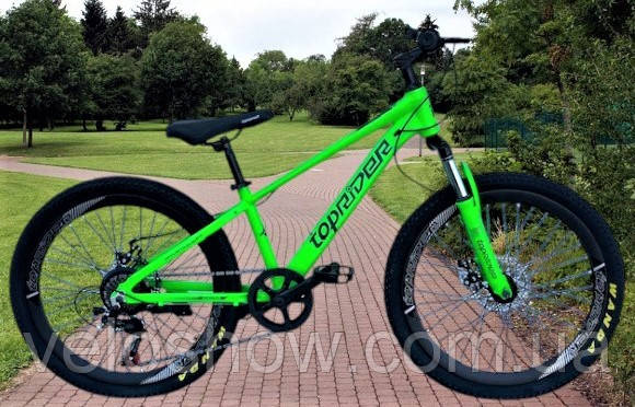 Алюмінієвий підлітковий 24 Top Sport гірський велосипед 2025