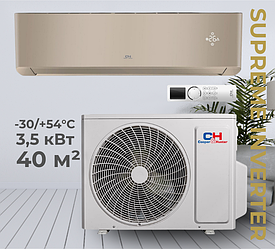 Кондиціонер Сooper&Hunter CH-S12FTXAM2S-GD серія SUPREME (GOLD), до 30 кв.м, інверторний до -30°С/+54°С