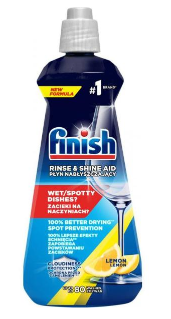 Ополіскувач для посудомийної машини Finish для надання посуду блиску 400 мл ВЕНГРІЯ 8592326010396