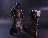 Фігурка Red Executioner Majini Resident Evil - колекційна статуетка 18 см із сокирою в коробці, фото 3