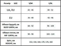 Лосини безшовні щільні спортивні з широким поясом Giulia Leggings Energy чорного кольору S/M L/XL, фото 3