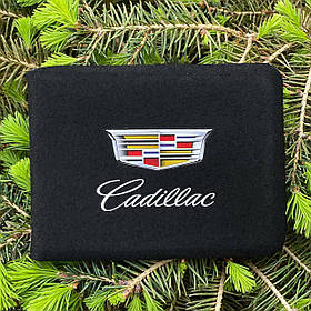 Візитниця для документів із логотипом Cadillac, алькантара